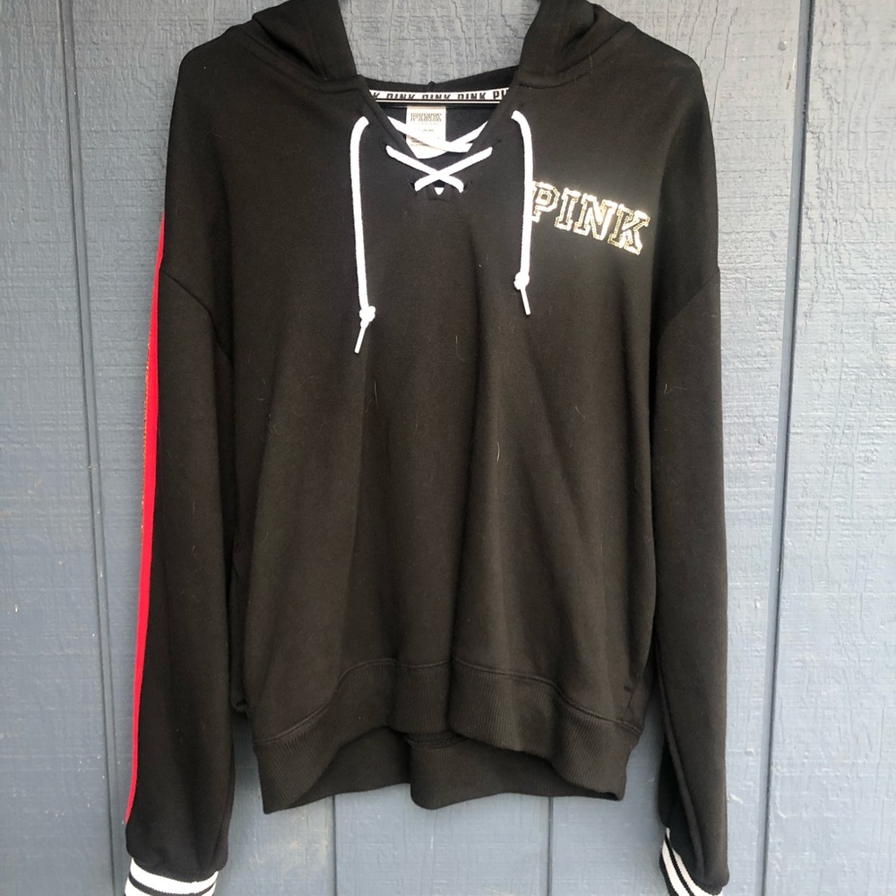 PINK Sequin Hoodie